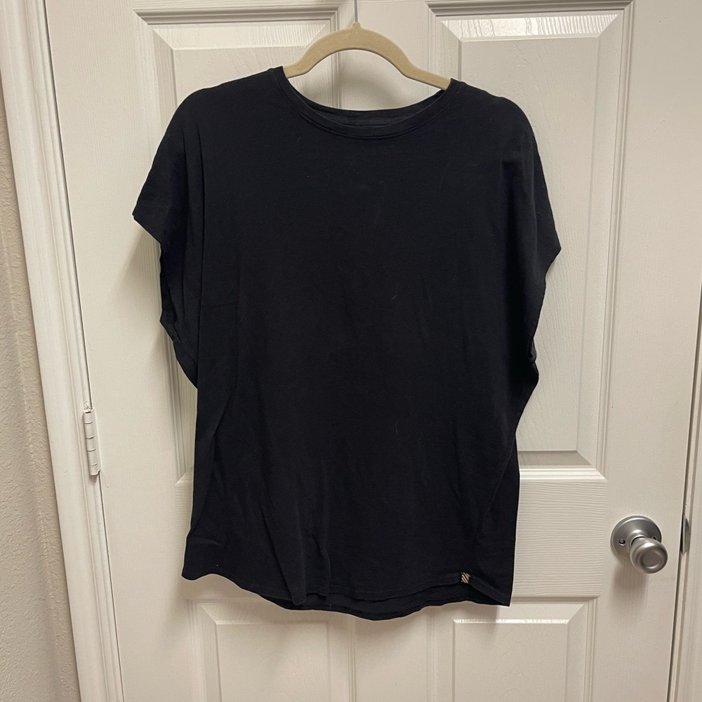 Billy Reid Simple Black Tee
